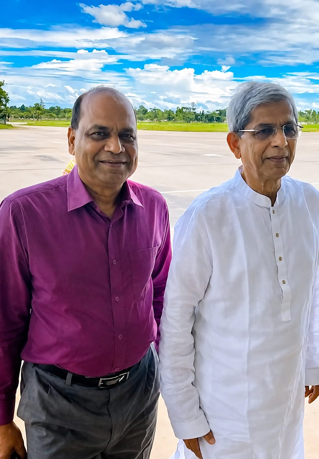 Chairman Sir with the President